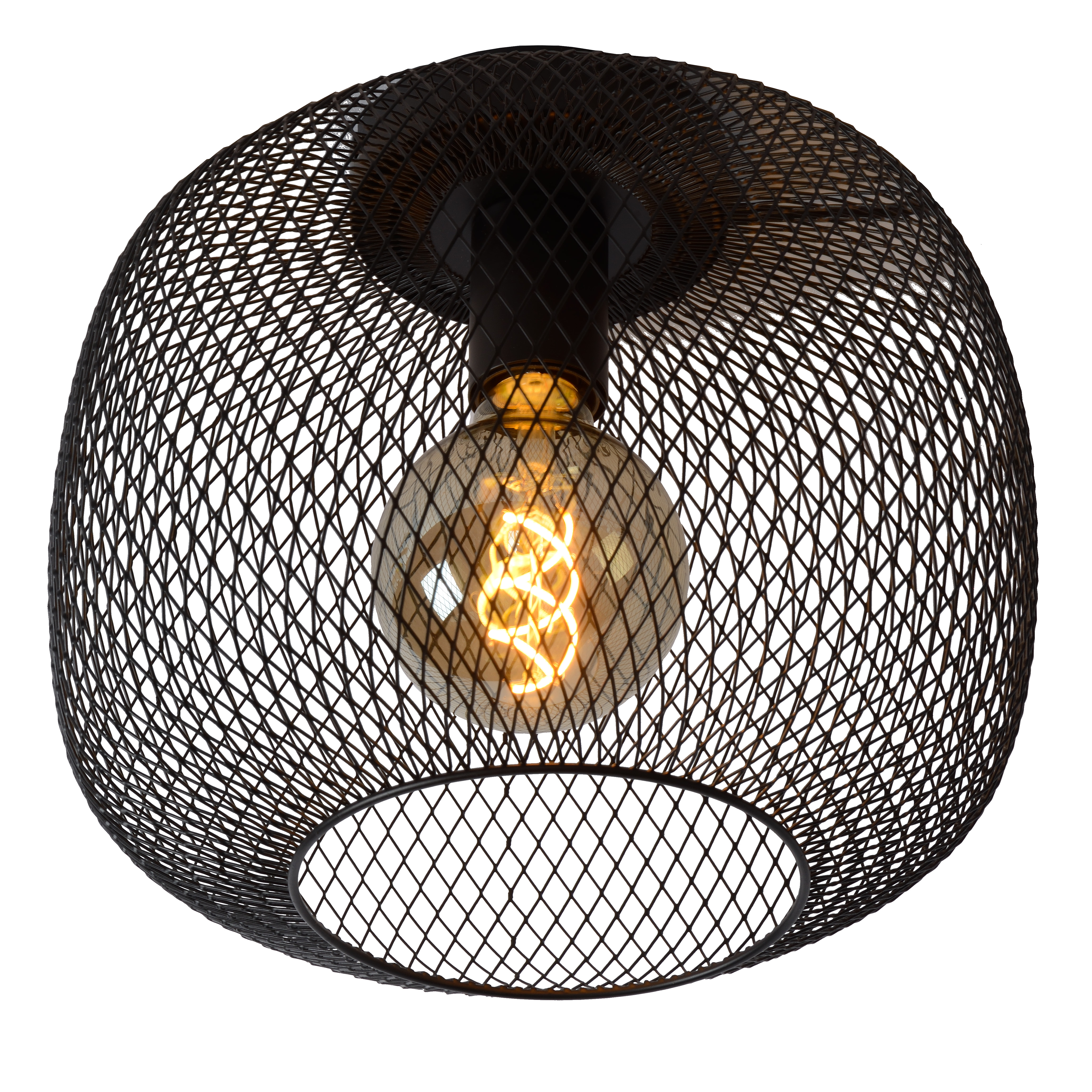 mesh flush mount ceiling light