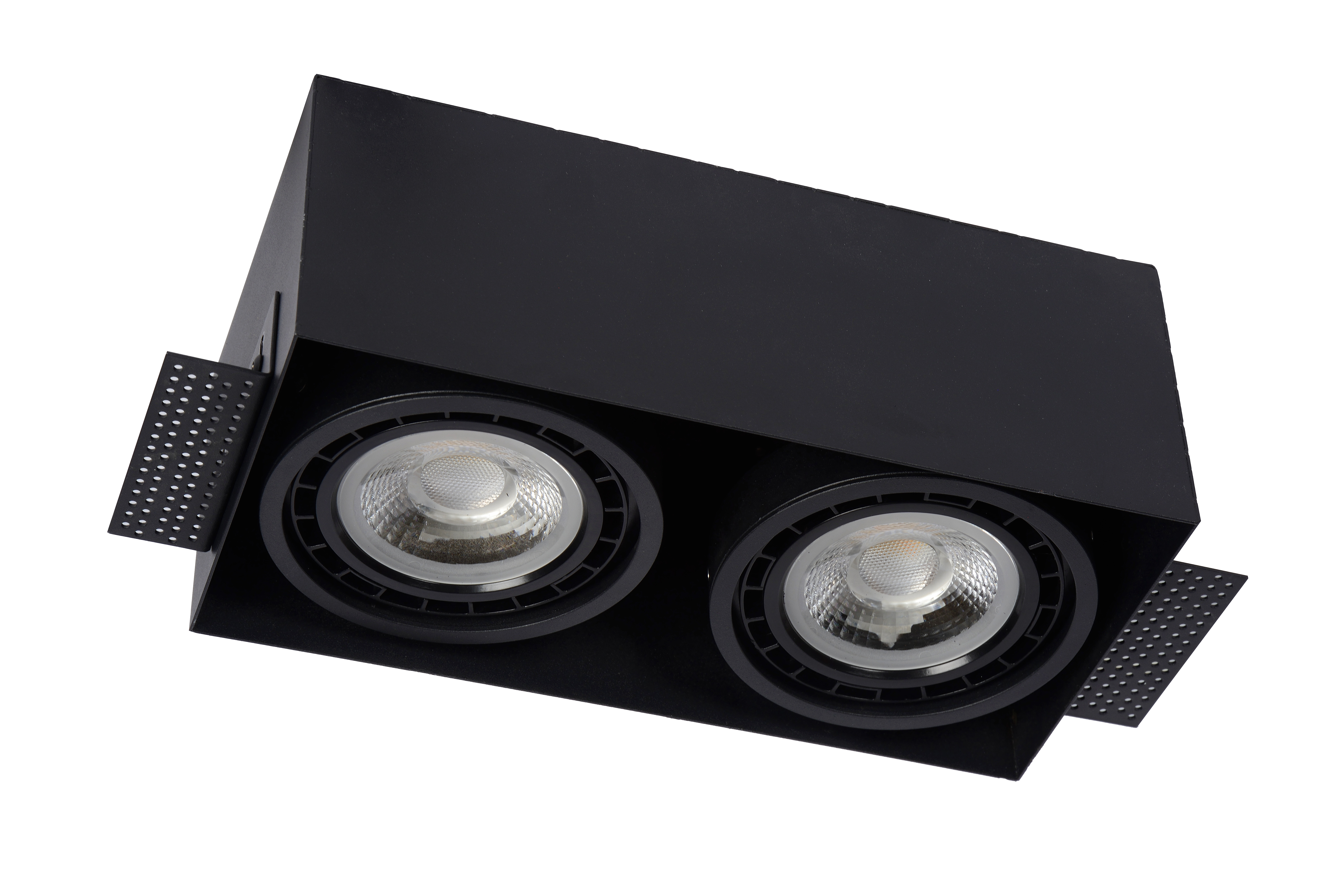 recessed black spotlights