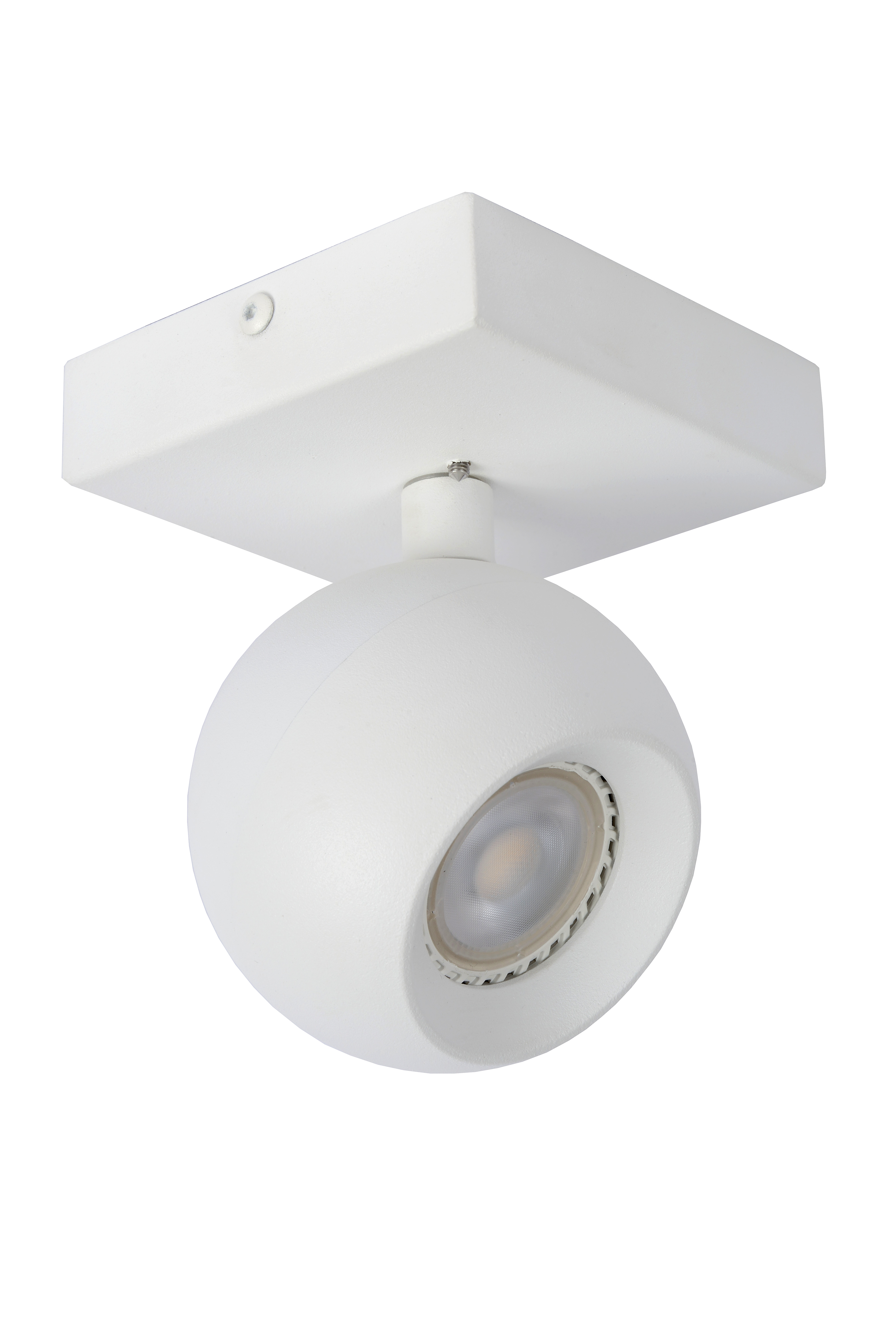 white single ceiling spotlights