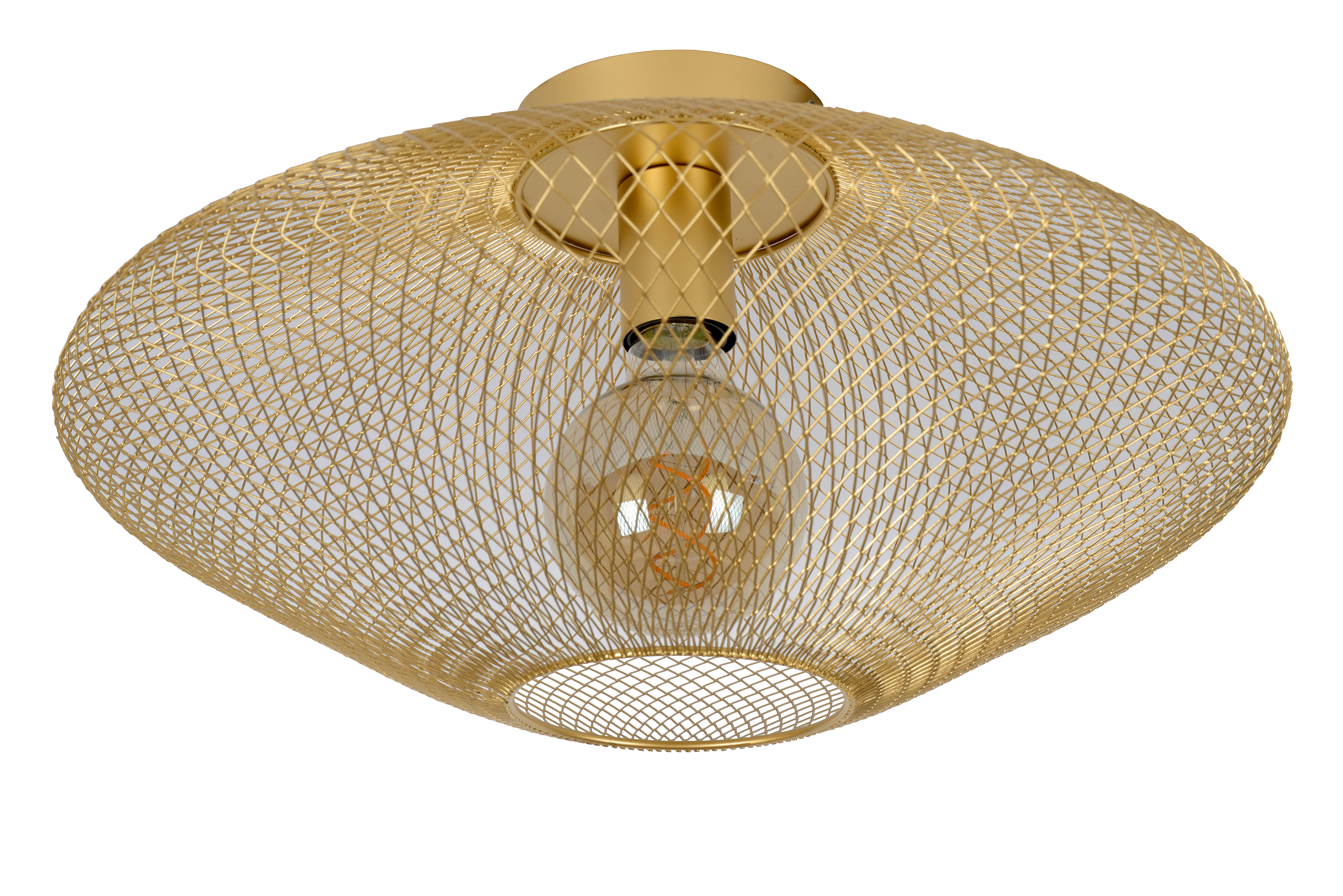 matt gold ceiling light