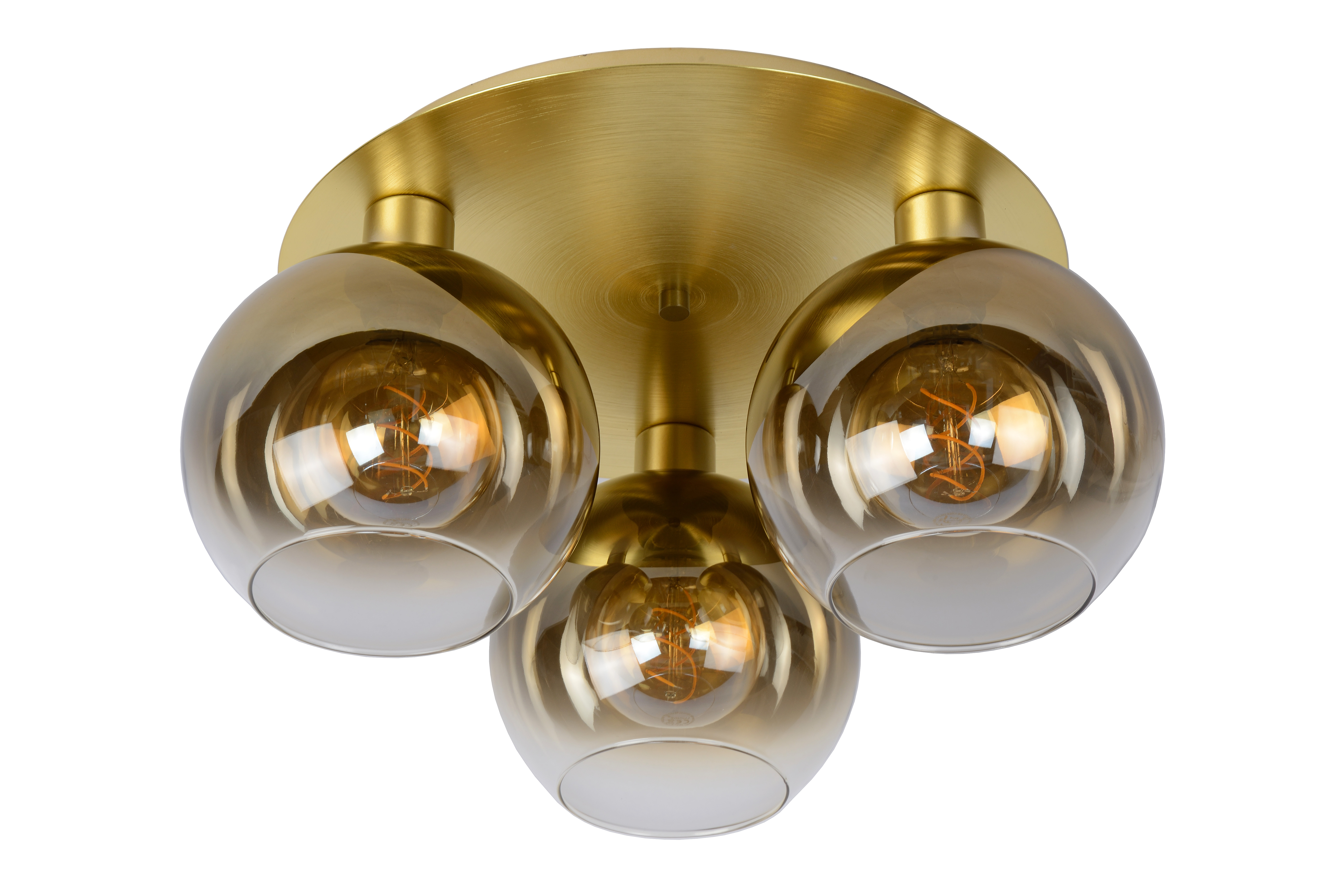 matt gold ceiling light