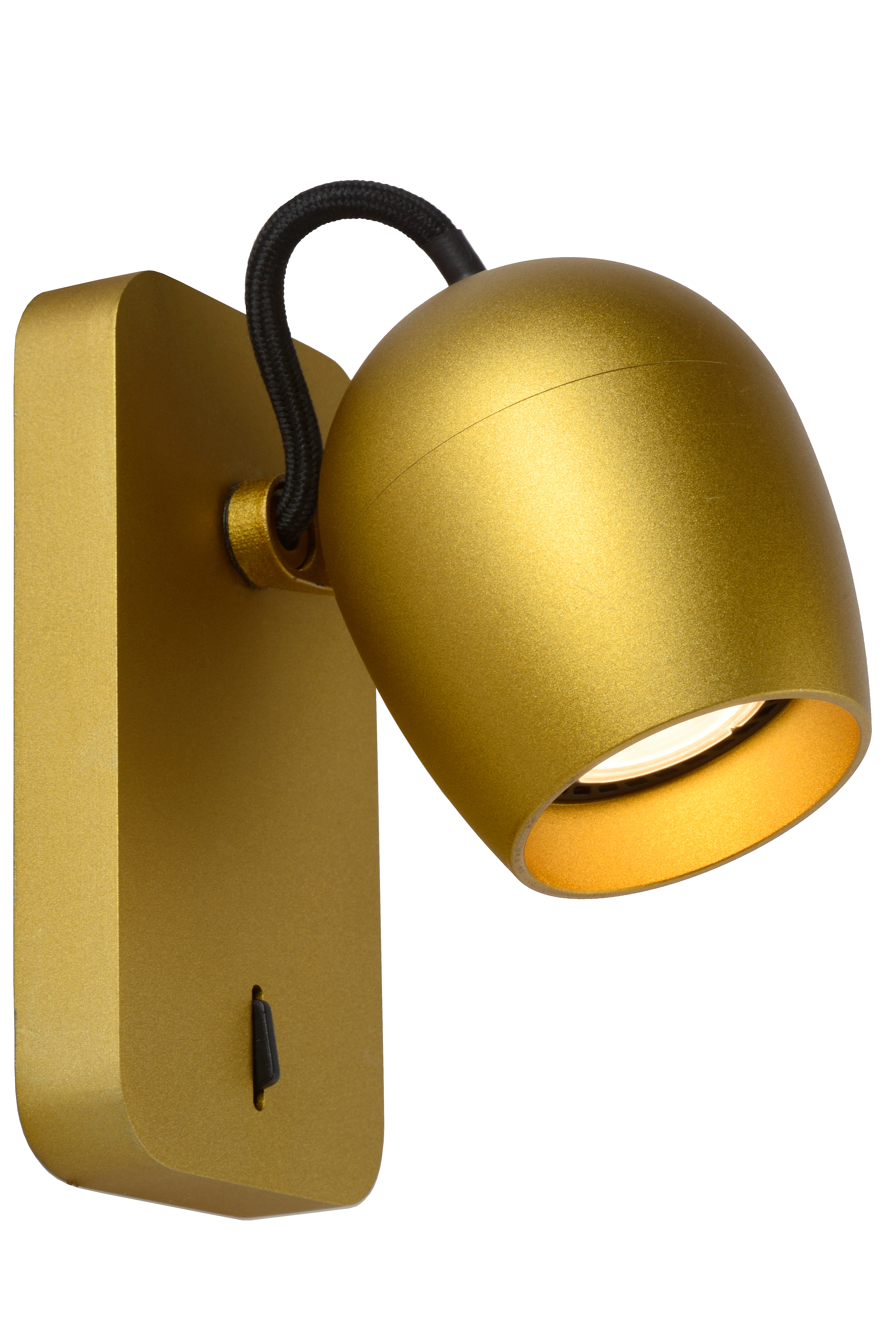 brass gu10 spotlight