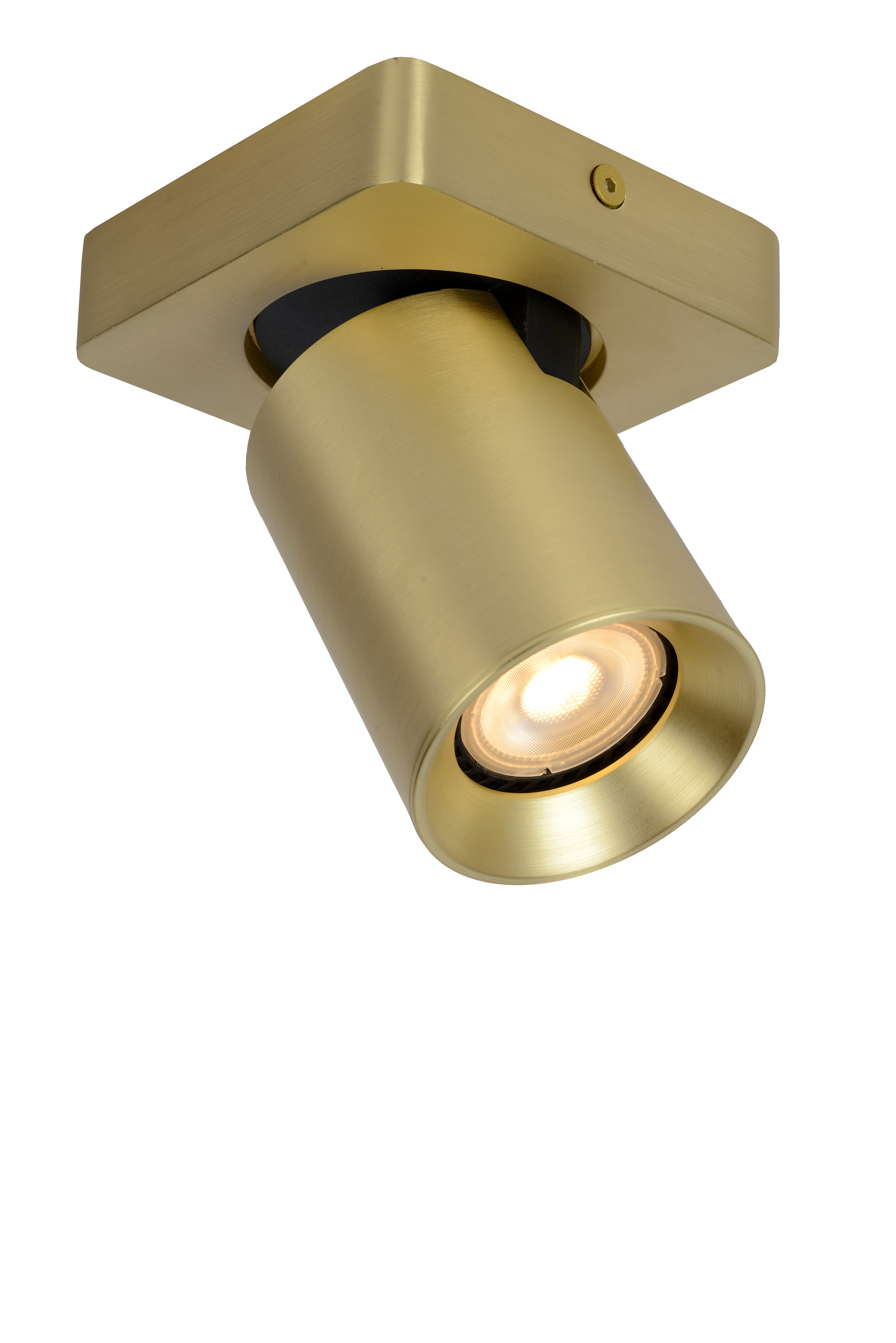 brass gu10 spotlight