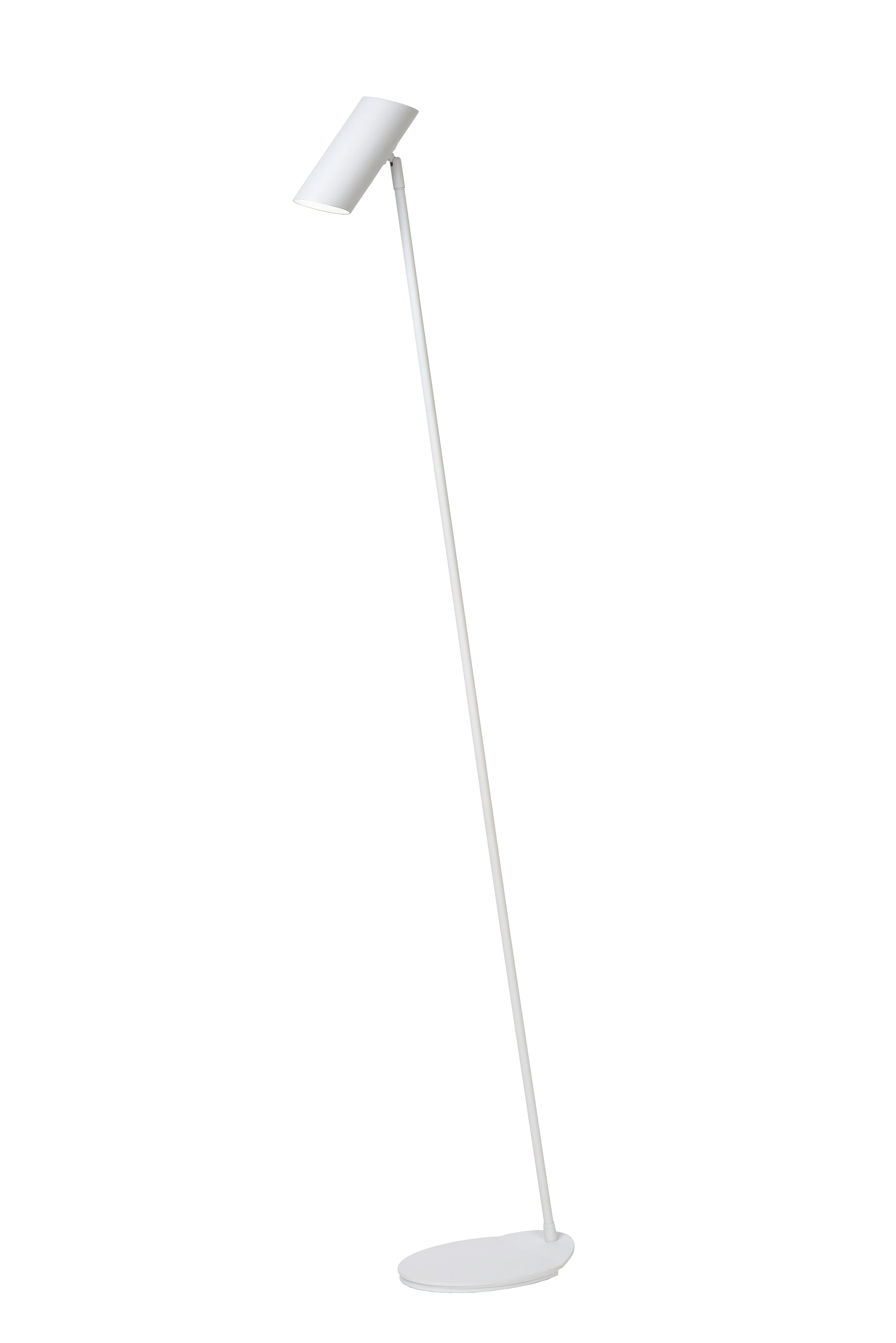 white reading floor lamp