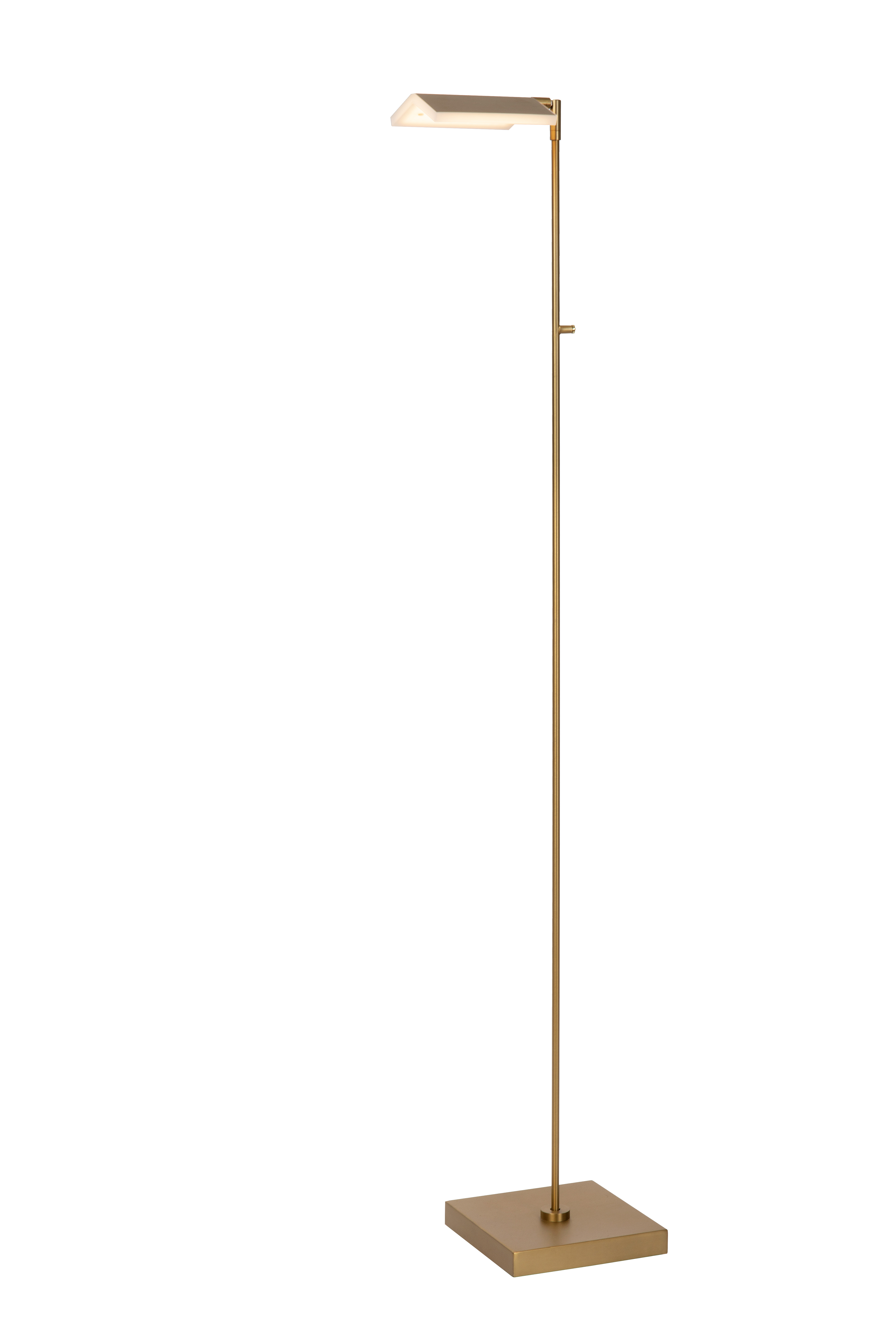 Gold floor on sale reading lamp