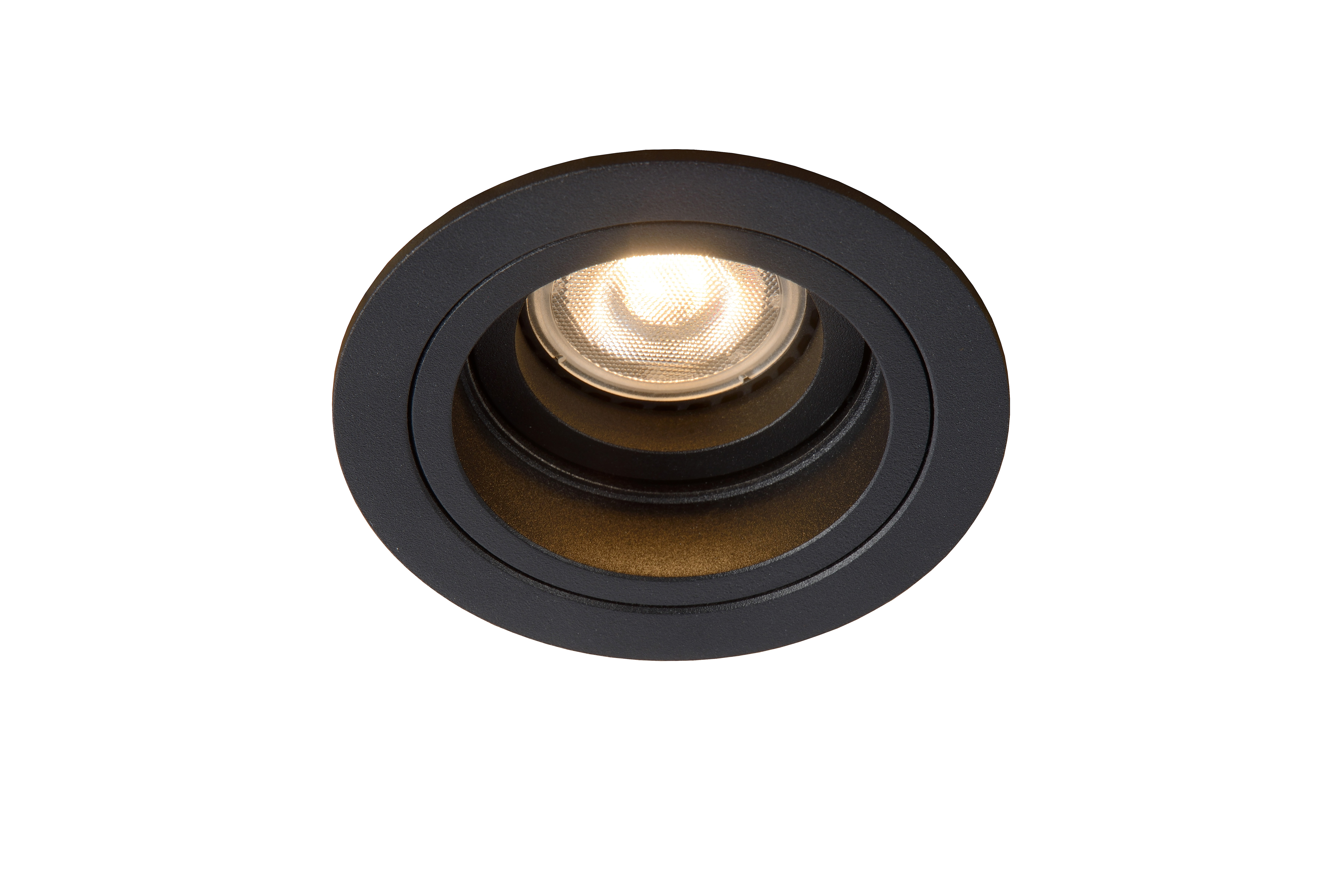 recessed black spotlights