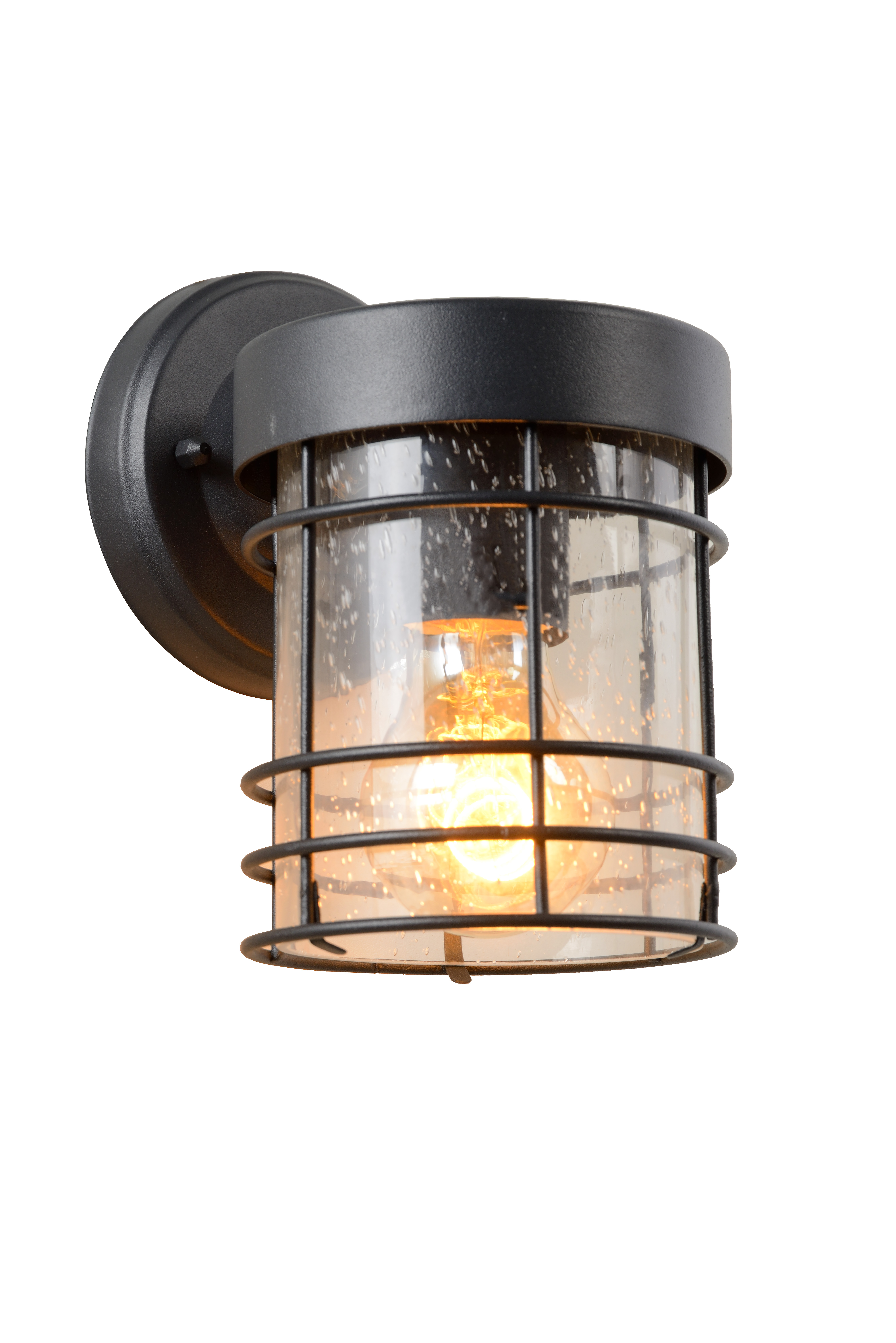 Flush mount store outdoor wall light