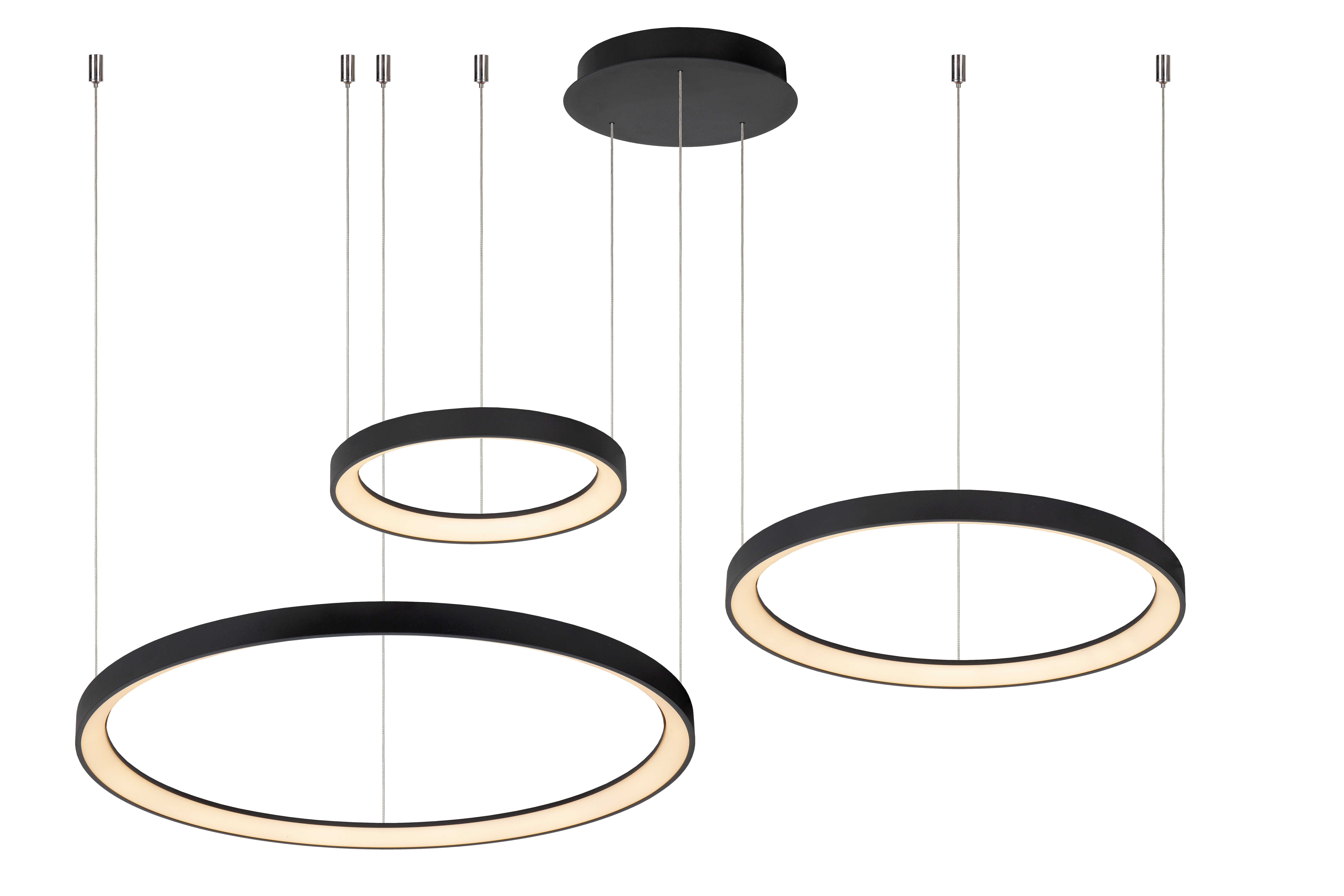 Led ring deals pendant light