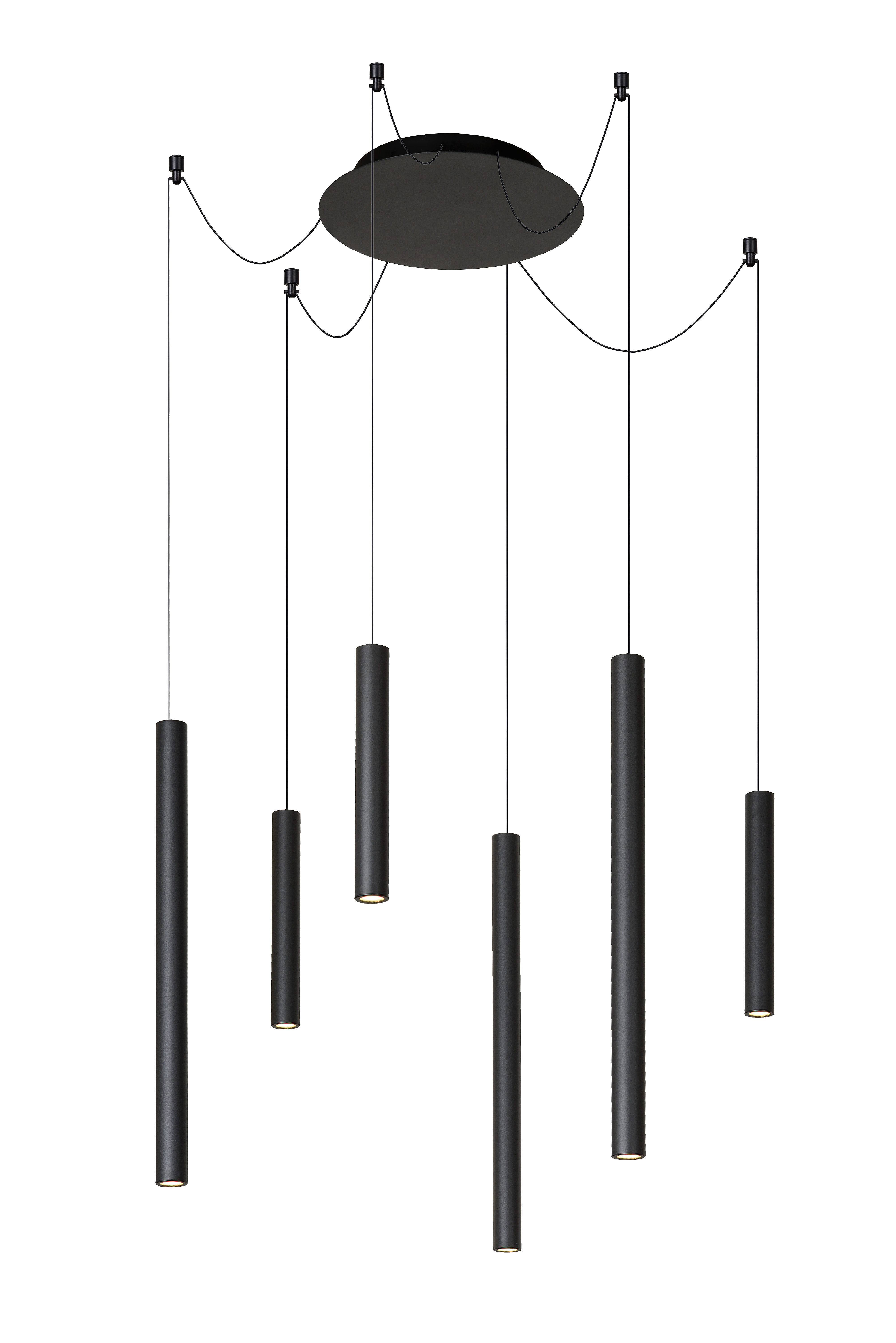 Lucide LORENZ Pendant light 120 cm LED Dim. 6x4W 3000K