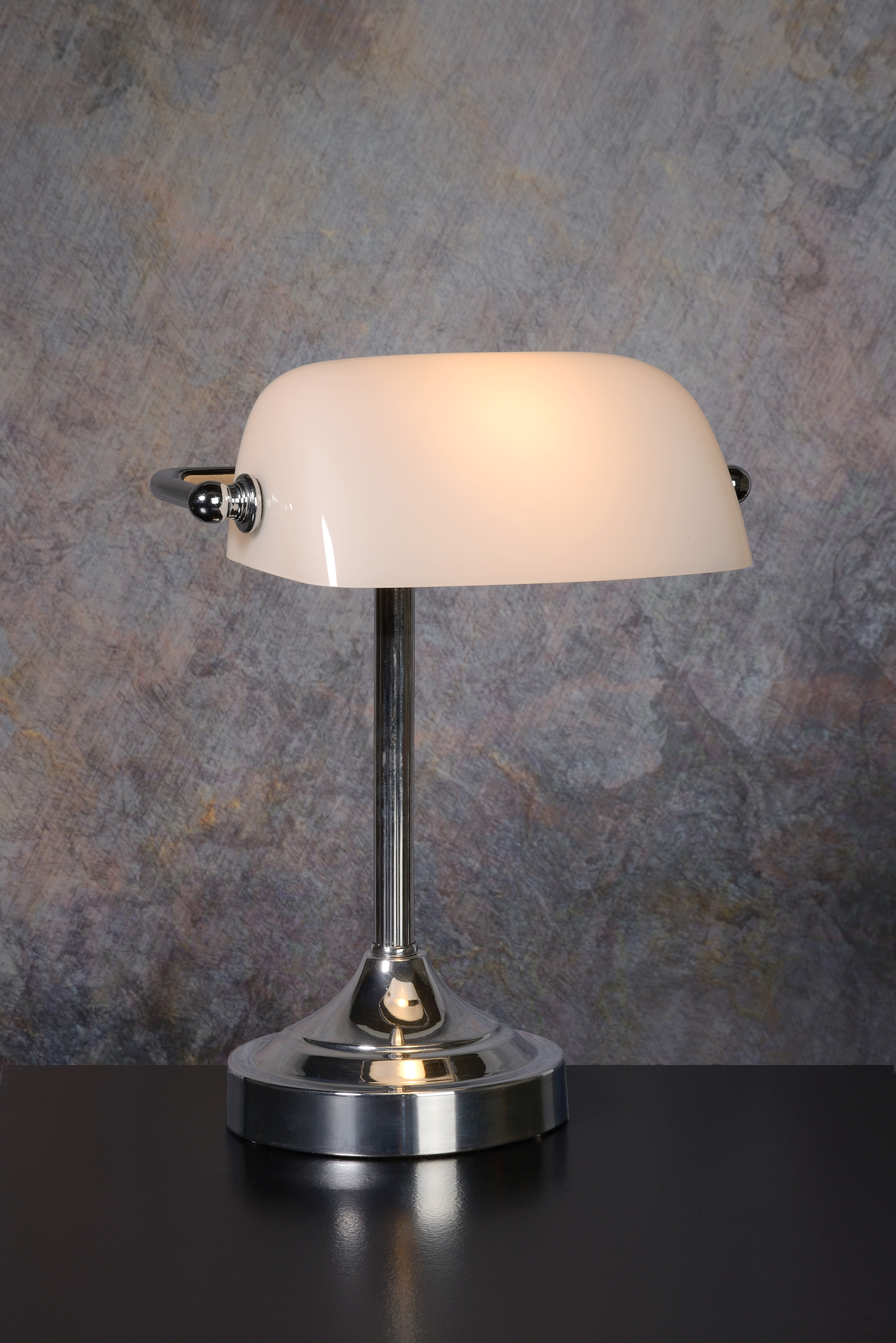 chrome bankers desk lamp