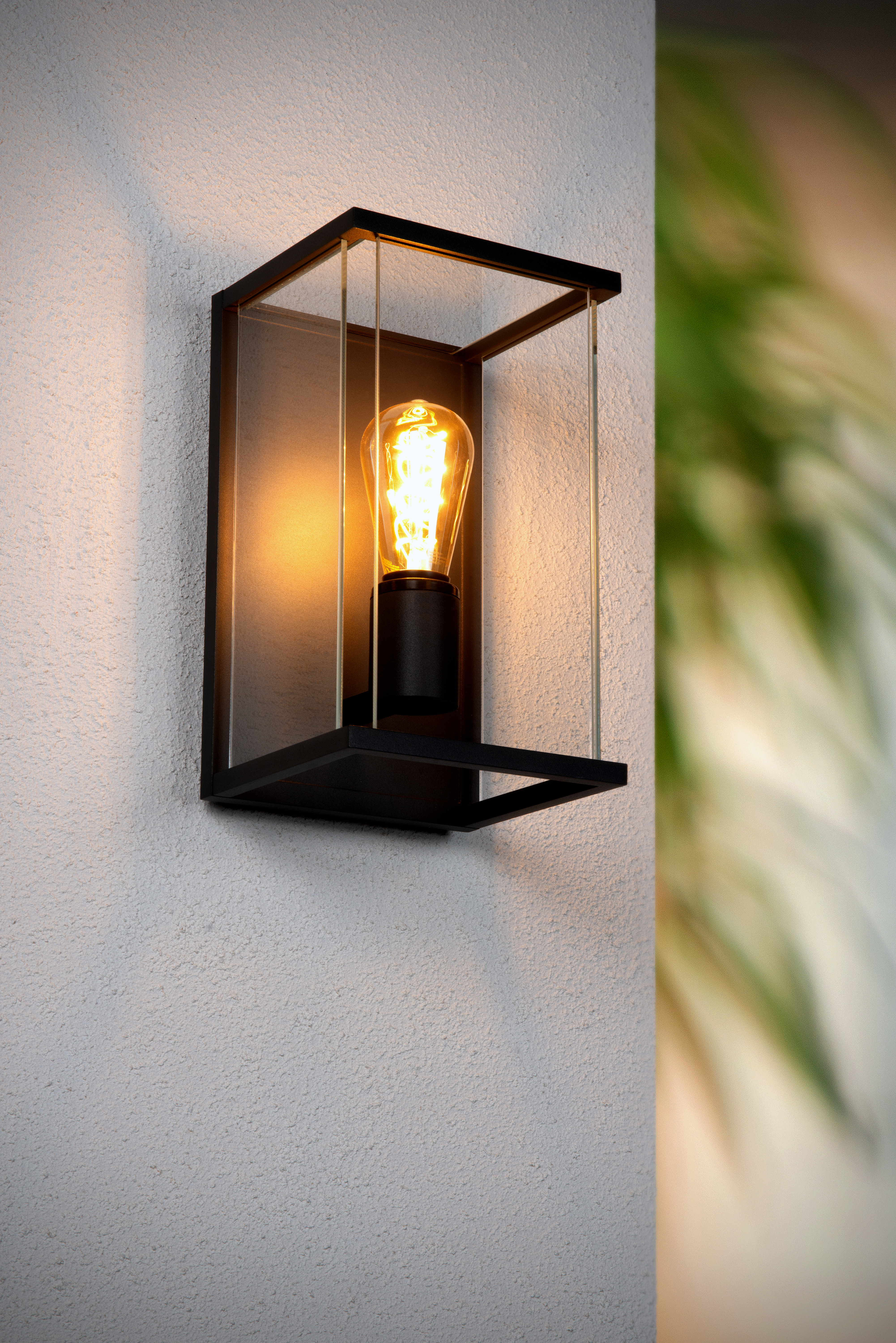 anthracite pir wall light