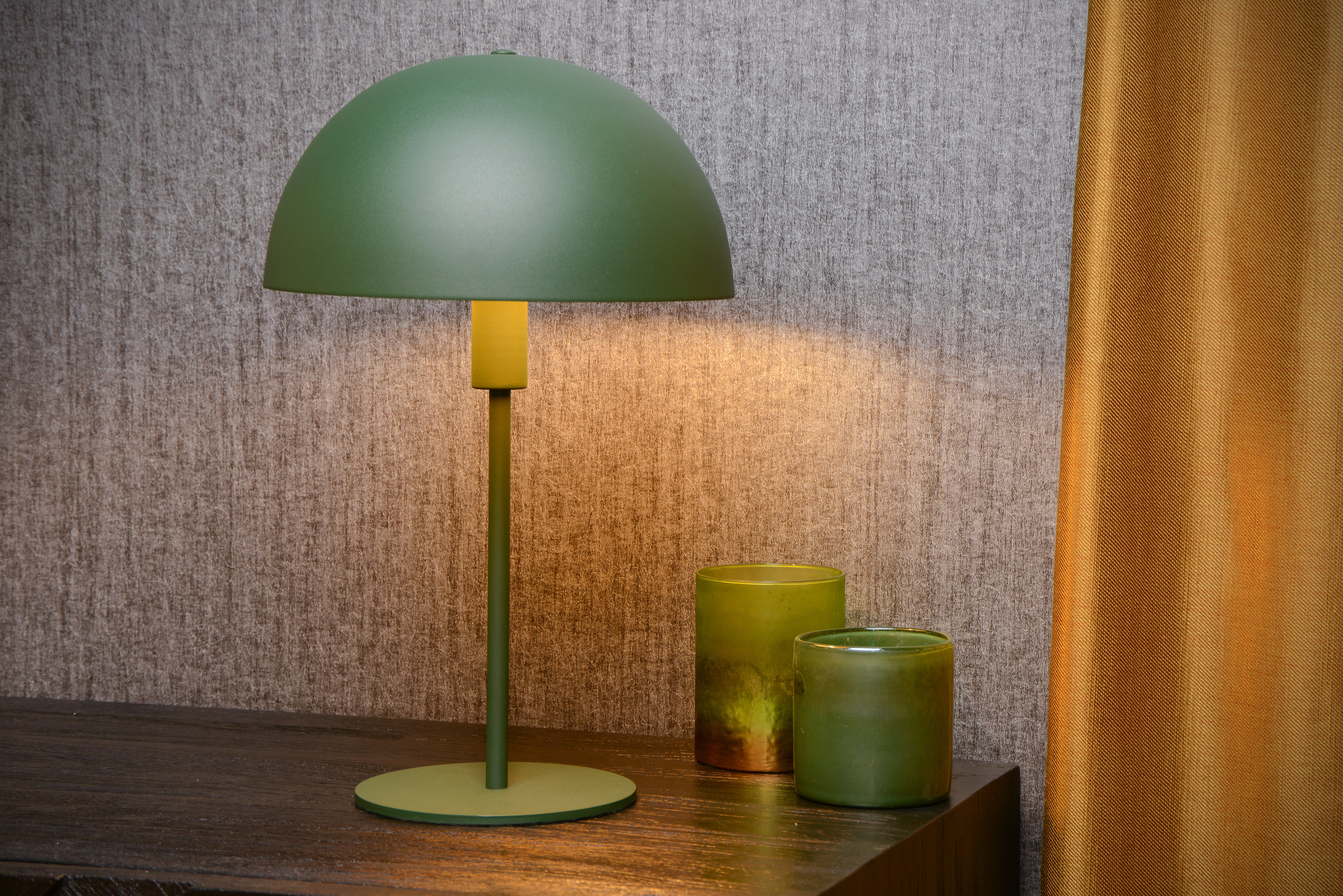 yellow green lamp