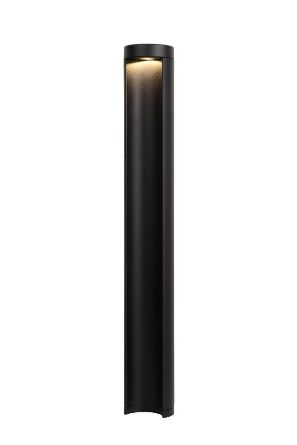 black bollard garden lights