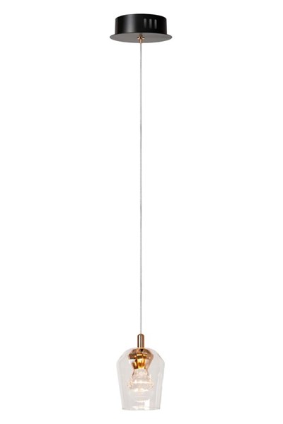 Lucide BERLIANE - Pendant light - Ø 12 cm - LED Dim. - 1x4W 2700K - With replaceable LED module - Transparant