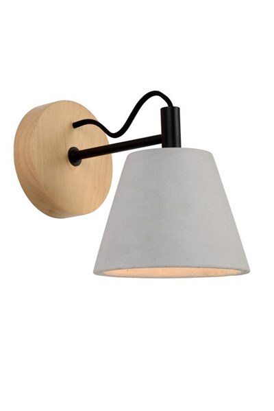 Lucide POSSIO - Wall light - 1xE14 - Grey