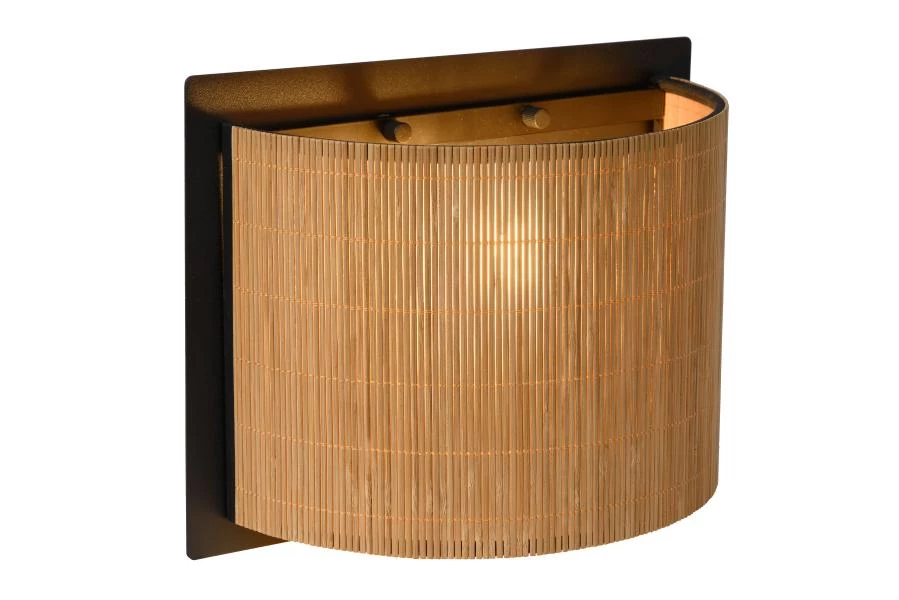 Lucide MAGIUS - Wall light - 1xE27 - Natural - turned on