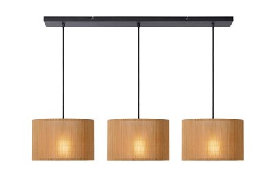 Lucide MAGIUS - Pendant light - 3xE27 - Natural