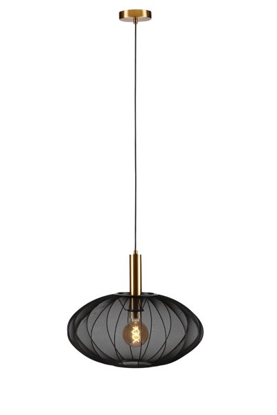 Lucide CORINA - Suspension - Ø 50 cm - 1xE27 - Noir