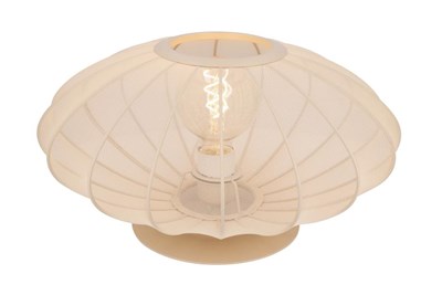 Lucide CORINA - Tafellamp - Ø 40 cm - 1xE27 - Beige