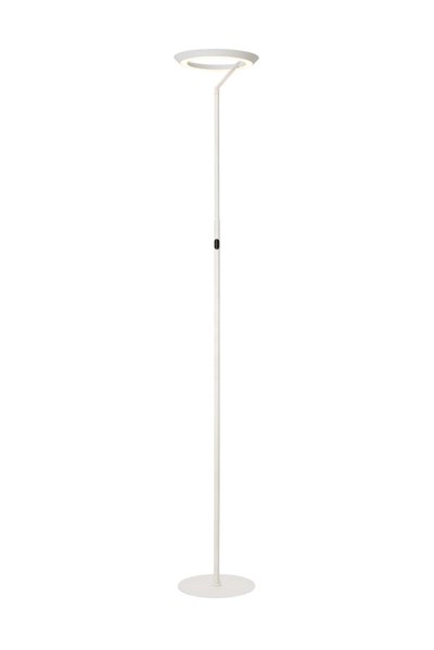 Lucide CELESTE - Lampadaire - Ø 28 cm - LED Dim. - 1x21W 2700K - Blanc