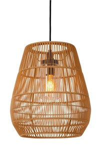 Lucide NERIDA - Suspension Intérieur/Extérieur - Ø 35 cm - 1xE27 - IP44 - Naturel allumé 2