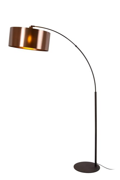 Lucide RANKOS - Arc floor lamp - 1xE27 - Black