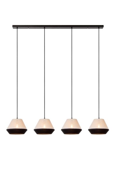 Lucide KALA - Suspension - 4xE14 - Taupe