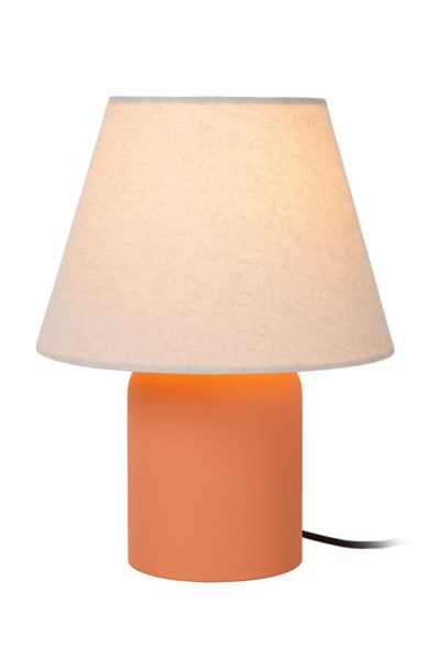 Lucide MACIA - Table lamp - 1xE14 - Terracotta