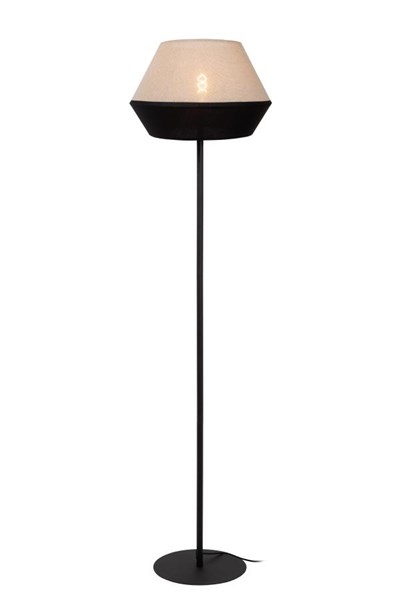 Lucide KALA - Lampadaire - Ø 40 cm - 1xE27 - Taupe