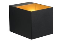 Lucide DEVI - Wall light - 1xG9 - Black turned on