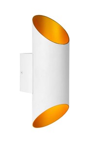 Lucide QUIRIJN - Applique murale - Ø 10 cm - 1xG9 - Blanc allumé 1