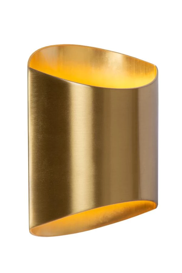 Lucide DILETTA - Wall light - 1xG9 - Matt Gold / Brass - turned on 2