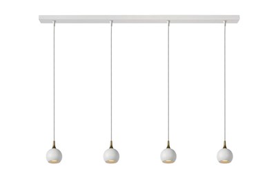 Lucide FAVORI - Suspension - 4xGU10 - Blanc