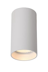 Lucide DELTO - Ceiling spotlight - Ø 5,5 cm - LED Dim to warm - GU10 - 1x5W 2200K/3000K - White turned on 1