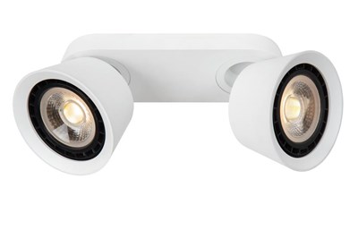 Lucide TRIGONO - Spot plafond - 2xGU10 (ES111) - Blanc