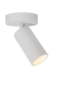 Lucide CLUBS - Ceiling spotlight - 1xGU10 - White turned on 1