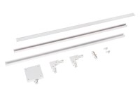 Lucide TRACK Starter set - 1-circuit Track lighting system - 2 meters - White turned on 1