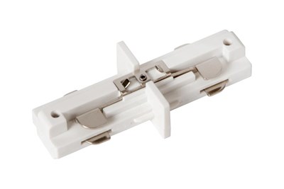 Lucide TRACK Conector en I - Sistema de carril monofásico / Iluminación con rieles - Blanco (Extensión)