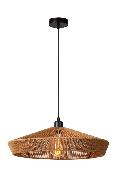 Lucide YUNKAI - Hanglamp - Ø 50 cm - 1xE27 - Naturel