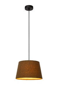 Lucide WOOLLY - Hanglamp - Ø 28 cm - 1xE27 - Groen aangezet 3