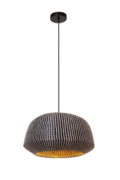 Lucide Premium MADUKA - Pendant light - 1xE27 - Black