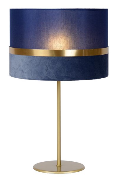 Lucide EXTRAVAGANZA TUSSE - Lampe de table - Ø 30 cm - 1xE14 - Bleu