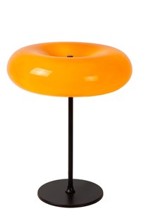 Lucide SENTINO - Table lamp - Ø 30 cm - 3xG9 - Orange turned on 3