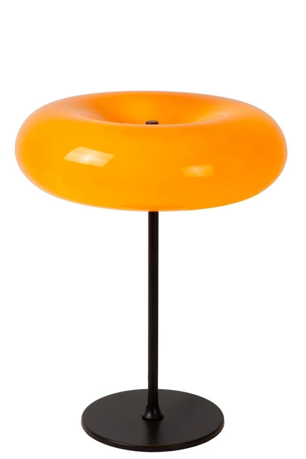 Lucide SENTINO - Table lamp - Ø 30 cm - 3xG9 - Orange - turned on 3