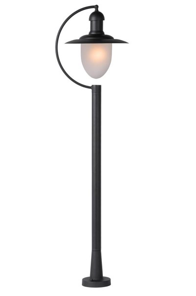 Lucide ARUBA - Lamp post - Ø 25 cm - 1xE27 - IP44 - Black