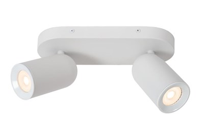 Lucide PUNCH - Ceiling spotlight - 2xGU10 - White