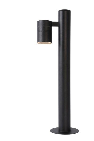 Lucide ARNE-LED - Lámpara baliza - Ø 6,3 cm - LED - GU10 - 1x5W 2700K - IP44 - Negro