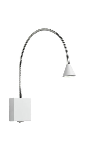 Lucide BUDDY - Bedside lamp / Wall light - LED - 1x4W 4000K - White