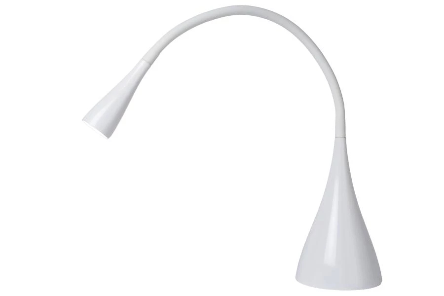 Lucide ZOZY - Lampe de bureau - LED Dim. - 1x4W 3000K - Blanc - allumé 1