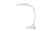 Lucide EMIL - Lampe de bureau - LED Dim. - 1x4,5W 3000K - Blanc allumé 1